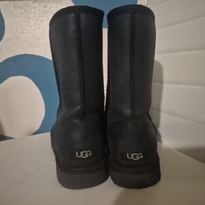 UGG Black Leather Boots
